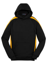 Sport-Tek Youth Sleeve Stripe Pullover Hooded Sweatshirt YST265