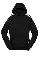 Sport-Tek Youth Sleeve Stripe Pullover Hooded Sweatshirt YST265