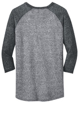 District Young Men's Microburn 3/4-Sleeve Raglan Tee. DT162 District