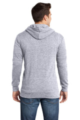 District - Young Mens Core Fleece Full-Zip Hoodie DT190 District