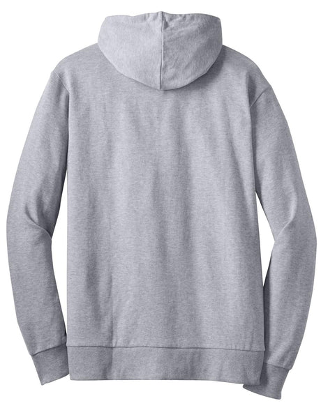 District - Young Mens Core Fleece Full-Zip Hoodie DT190 District