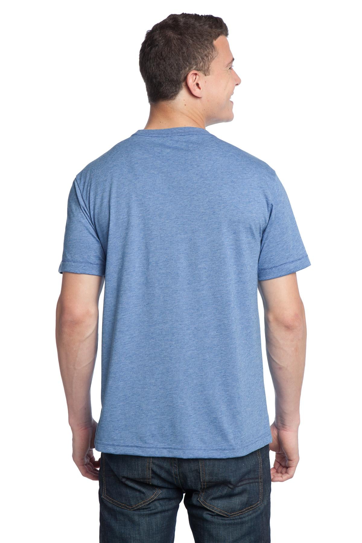 District - Young Mens Tri-Blend Crewneck Tee. DT142 District