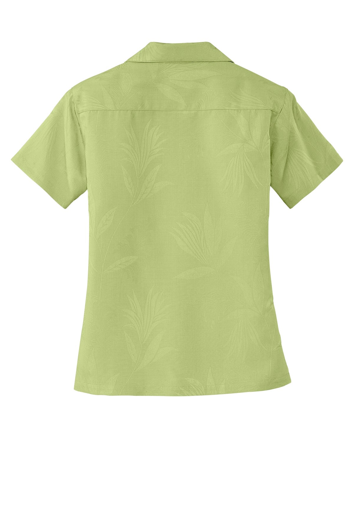 Port Authority Ladies Patterned Easy Care Camp Shirt. L536