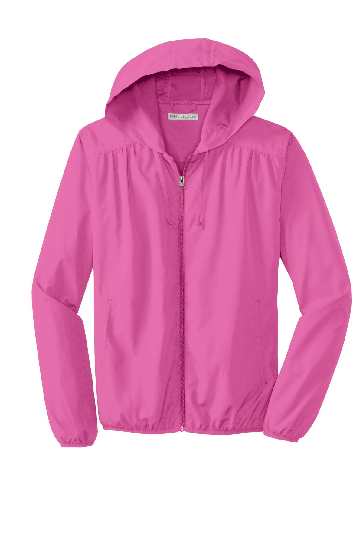 Port Authority Ladies Hooded Essential Jacket. L305