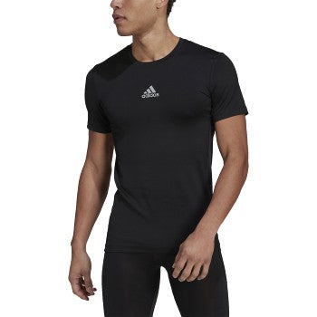 adidas Men's Techfit Compression Short Sleeve Soccer Shirt adidas