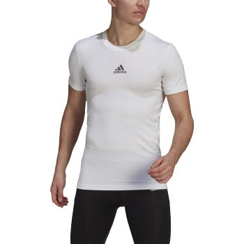 adidas Men's Techfit Compression Short Sleeve Soccer Shirt adidas