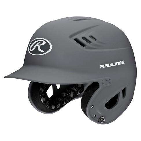 Rawlings R16 Series Matte Batting Helmet, Graphite, Senior - League Outfitters