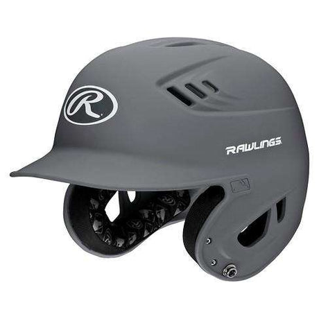 Rawlings R16 Series Matte Batting Helmet, Graphite, Senior - League Outfitters