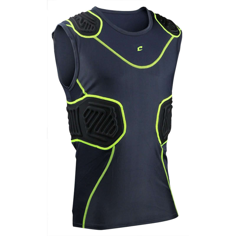 Champro Adult Bull Rush Padded Compression Shirt - League Outfitters