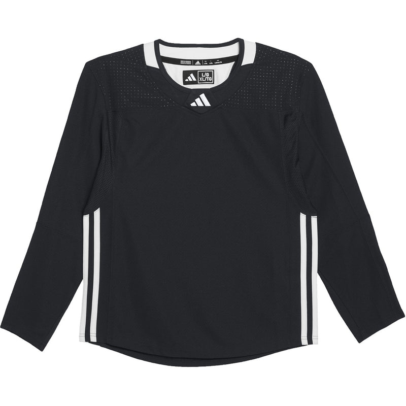 adidas Youth adiTeam Three Stripe Hockey Jersey