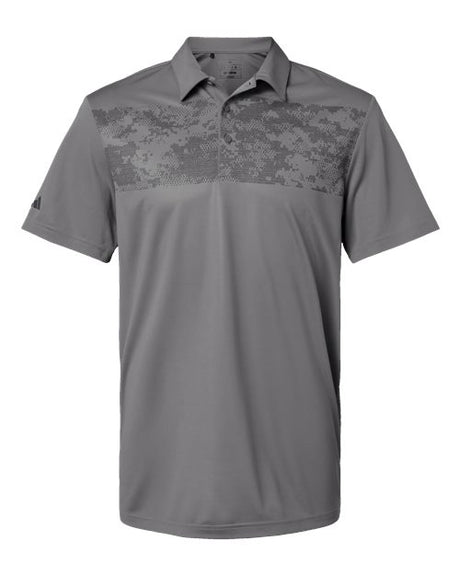 Adidas Camo Chest Print Polo Adidas