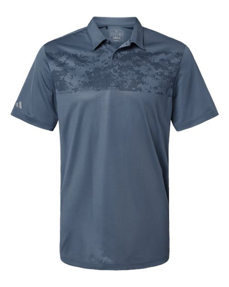 Adidas Camo Chest Print Polo Adidas