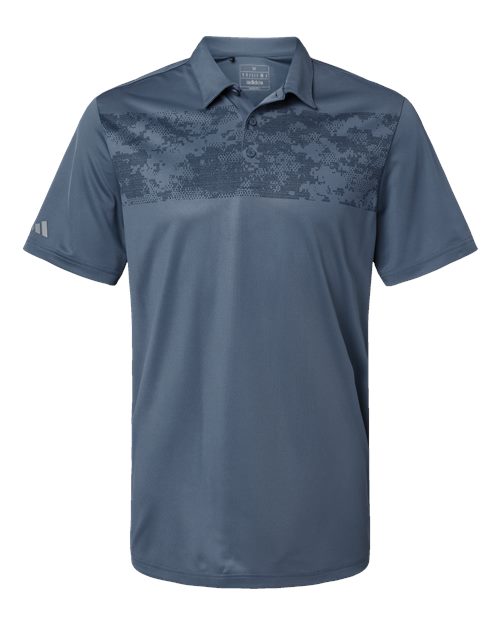 Adidas Camo Chest Print Polo