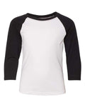 Next Level Youth CVC Three-Quarter Sleeve Raglan T-Shirt Next Level Apparel