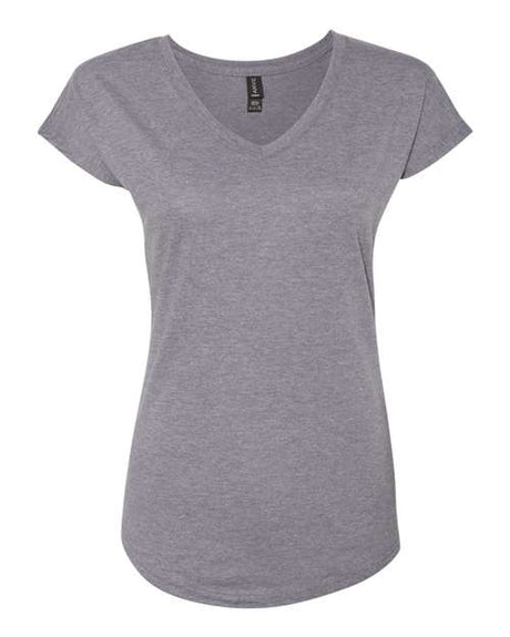Anvil Womenâ€™s Triblend V-Neck T-Shirt Anvil