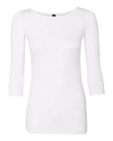 Anvil Womenâ€™s Stretch Three-Quarter Sleeve T-Shirt Anvil