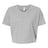 Alternative Women's Cotton Jersey CVC Go-To Headliner Crop Tee Alternative