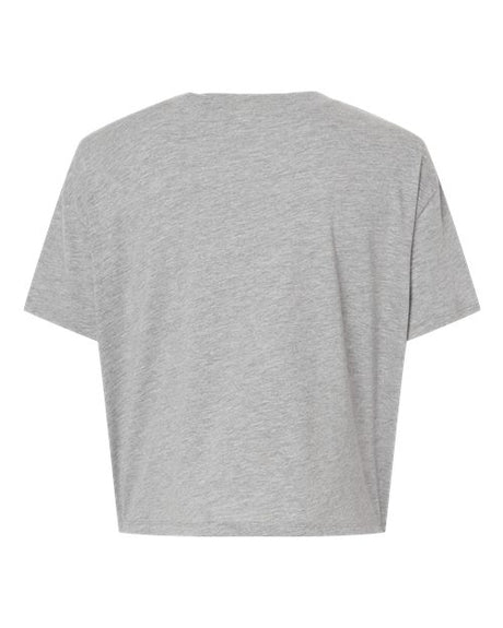 Alternative Women's Cotton Jersey CVC Go-To Headliner Crop Tee Alternative