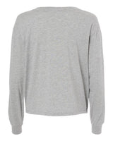 Alternative Women's Cotton Jersey CVC Long Sleeve Crop Tee Alternative