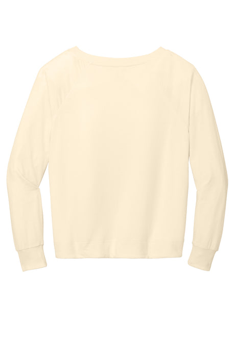 District Women's Featherweight French Terry Long Sleeve Crewneck DT672 District
