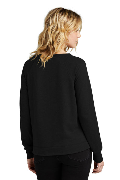 District Women's Featherweight French Terry Long Sleeve Crewneck DT672 District