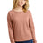 District Women's Featherweight French Terry Long Sleeve Crewneck DT672 District