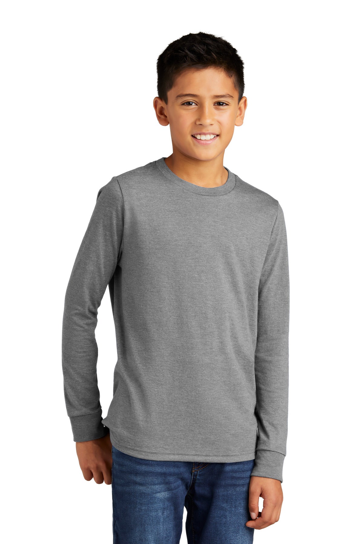 District Youth Perfect Tri Long Sleeve Tee DT132Y District