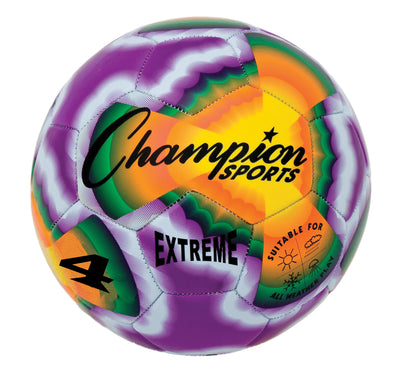 Champion Sports Extreme Tie Dye Size Soccerball