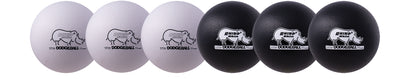 Champion Sports Rhino Skin Dodgeball Set Black/White