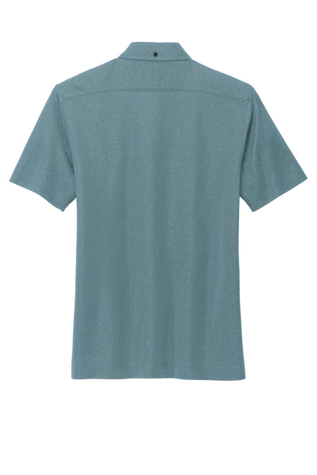MERCER+METTLE Stretch Pique Full-Button Polo MM1006 Mercer+Mettle