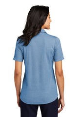 Port Authority Ladies Fine Pique Blend Polo LK830