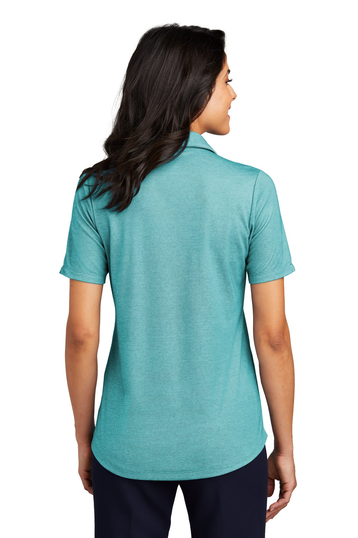 Port Authority Ladies Fine Pique Blend Polo LK830