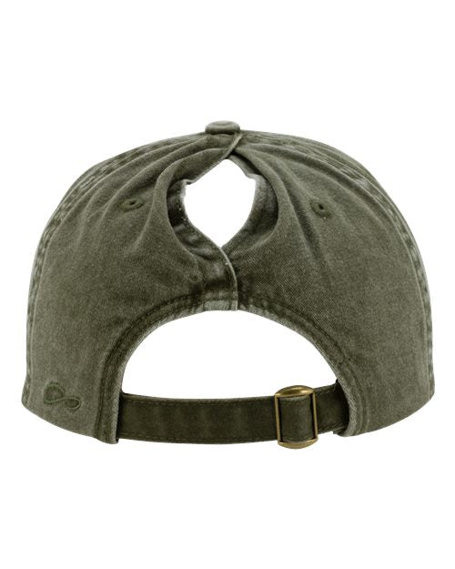 Infinity Her Women's Pigment Dyed Fashion Undervisor Cap Infinity Her