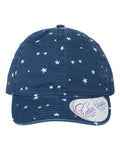 Infinity Her Women's Garment-Washed Fashion Print Cap Infinity Her