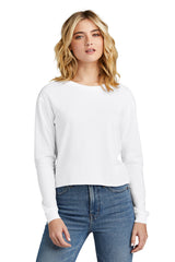 District Women's Perfect Tri Midi Long Sleeve Tee DT141 District