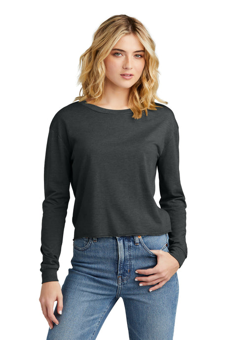 District Women's Perfect Tri Midi Long Sleeve Tee DT141 District
