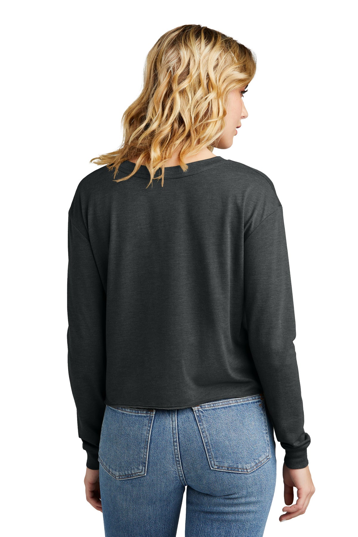 District Women's Perfect Tri Midi Long Sleeve Tee DT141 District