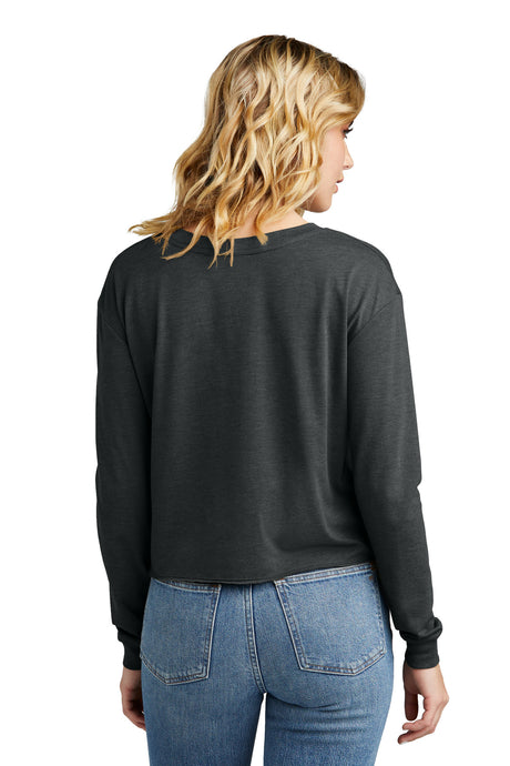 District Women's Perfect Tri Midi Long Sleeve Tee DT141 District