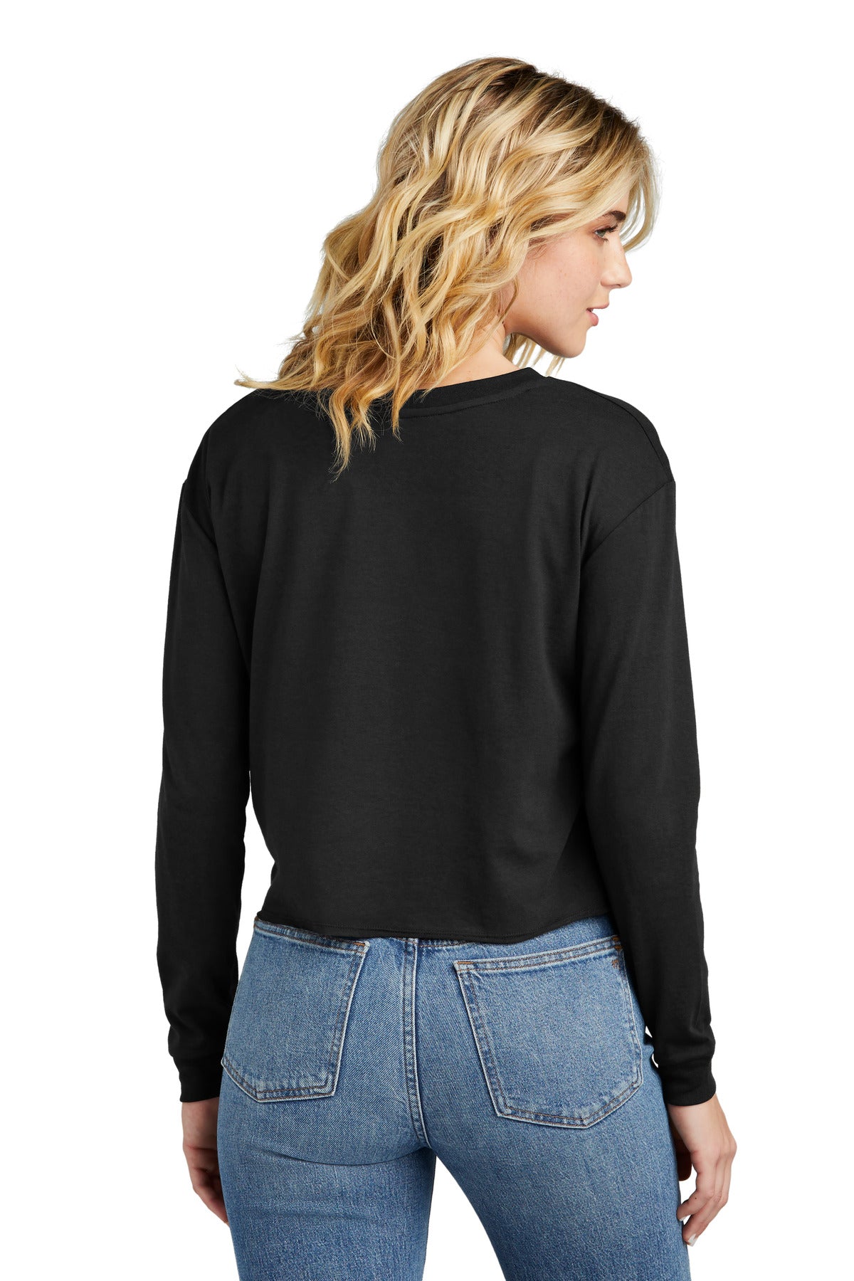 District Women's Perfect Tri Midi Long Sleeve Tee DT141 District