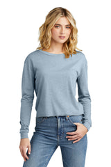 District Women's Perfect Tri Midi Long Sleeve Tee DT141 District