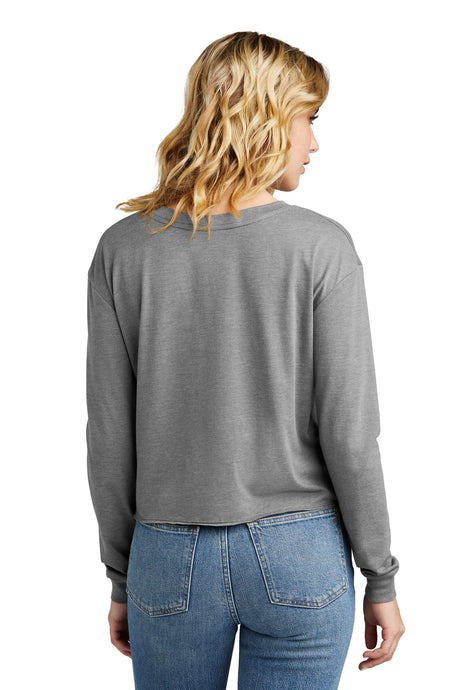 District Women's Perfect Tri Midi Long Sleeve Tee DT141 District