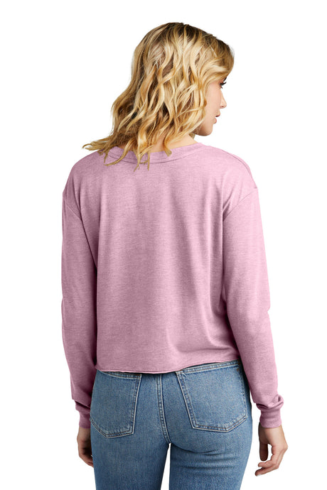 District Women's Perfect Tri Midi Long Sleeve Tee DT141 District