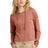 District Women's Perfect Tri Midi Long Sleeve Hoodie DT1390L District