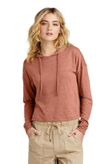District Women's Perfect Tri Midi Long Sleeve Hoodie DT1390L District