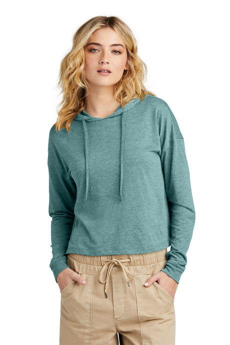 District Women's Perfect Tri Midi Long Sleeve Hoodie DT1390L District