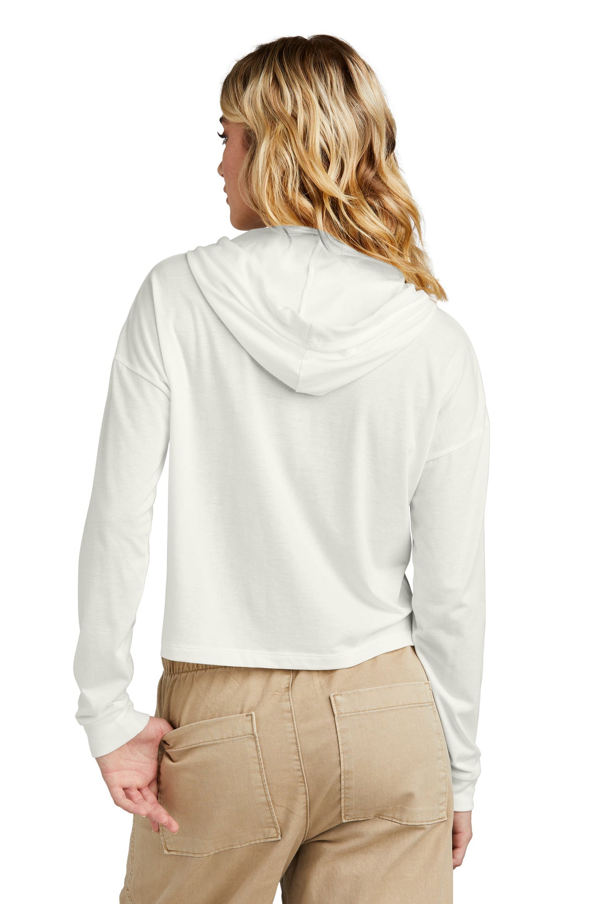 District Women's Perfect Tri Midi Long Sleeve Hoodie DT1390L District