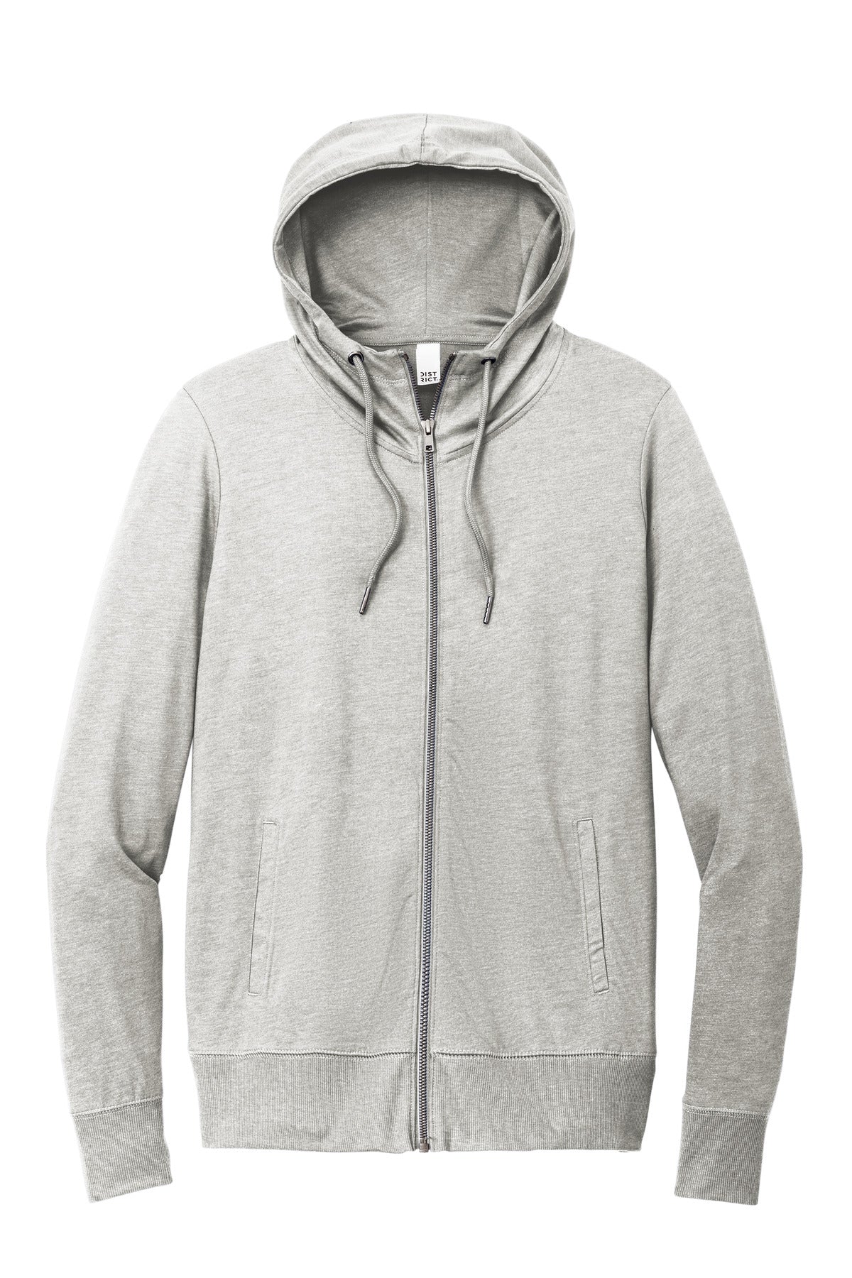 District Women's Featherweight French Terry Full-Zip Hoodie DT673 District