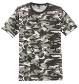 District Made Mens Camo Perfect Weight Crew Tee. DT104C District