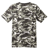 District Made Mens Camo Perfect Weight Crew Tee. DT104C District
