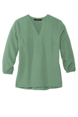 MERCER+METTLE Women's Stretch Crepe 3/4-Sleeve Blouse MM2011 Mercer+Mettle
